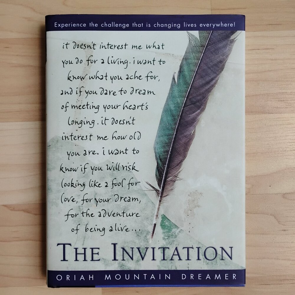 The Invitation by Oriah Mountain Dreamer book